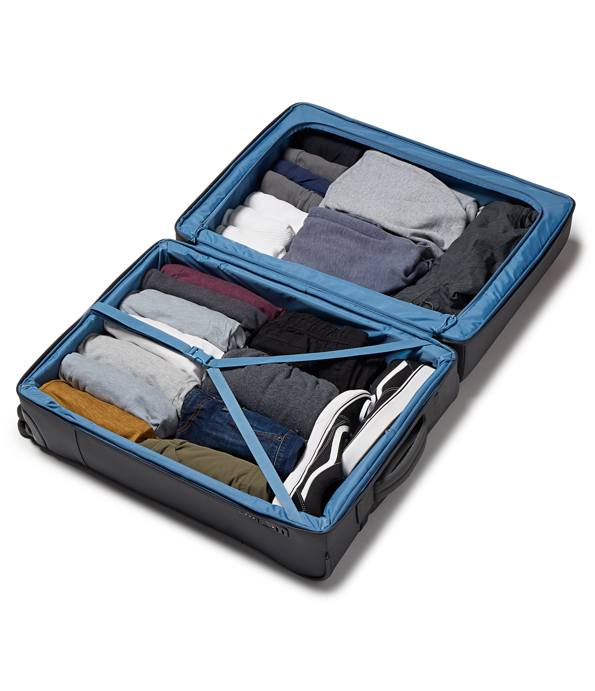 26" Checked Luggage Packing Cubes Smokey Grit Set - Image 4