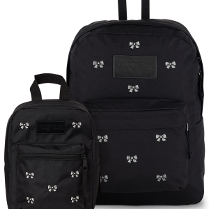 SuperBreakÂ® Plus Embroidered Bows Black Set