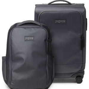 22" Carry On Luggage Travel Pack 30L Smokey Grit Set
