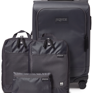 22" Carry On Luggage Packing Cubes Smokey Grit Set