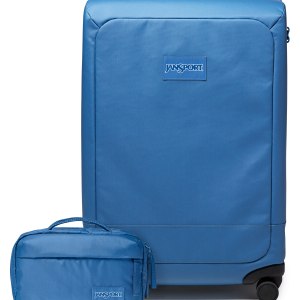 26" Checked Luggage Toiletry Bag Elemental Blue Set