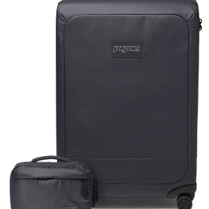 26" Checked Luggage Tech Organizer Smokey Grit Set