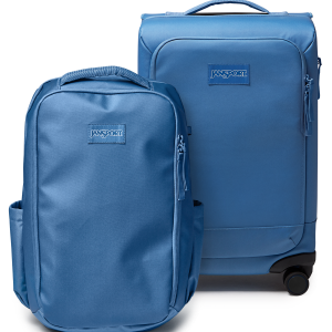 22" Carry On Luggage Travel Pack 30L Elemental Blue Set